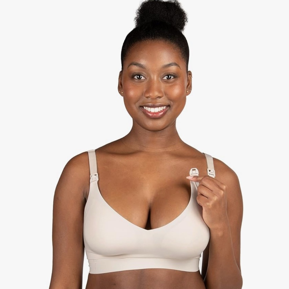 Bravado Designs Women's Enrich Seamless Nursing Bra Maternity Bra Wireless